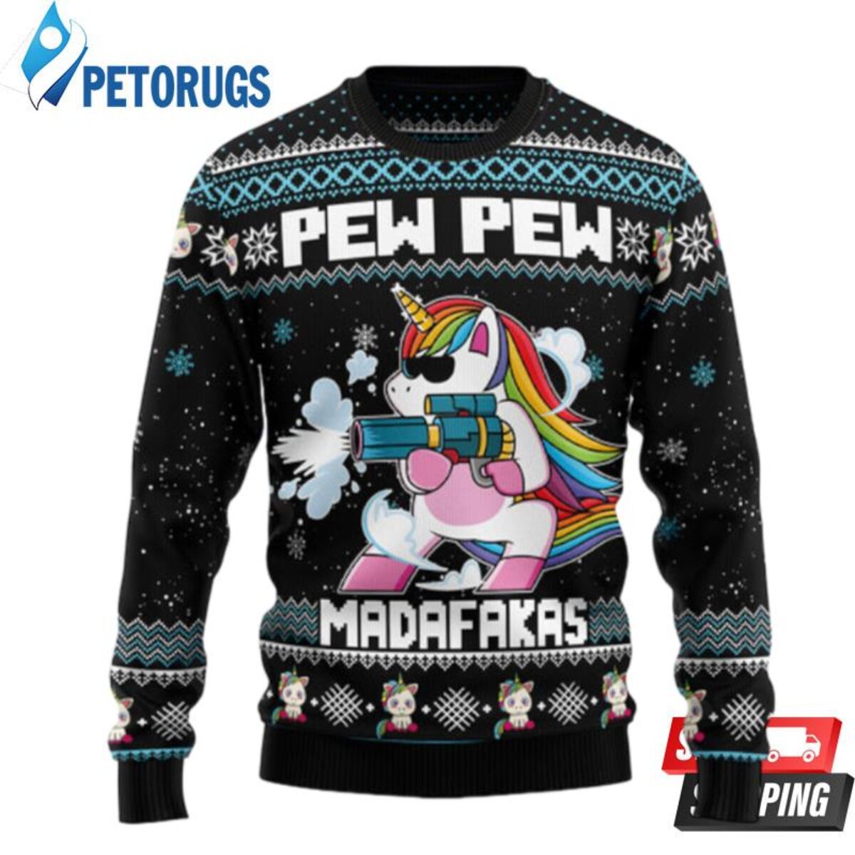 Unicorn clearance christmas sweaters