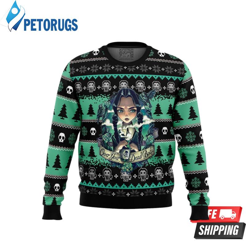 Wednesday Addams Ugly Christmas Sweaters