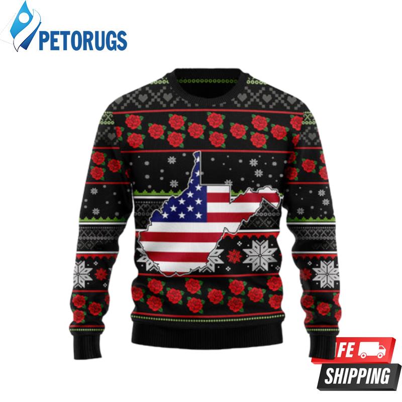 West Virginia Christmas Ugly Christmas Sweaters