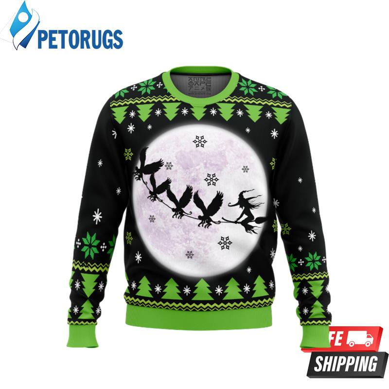 Wicked the musical Ugly Christmas Sweaters