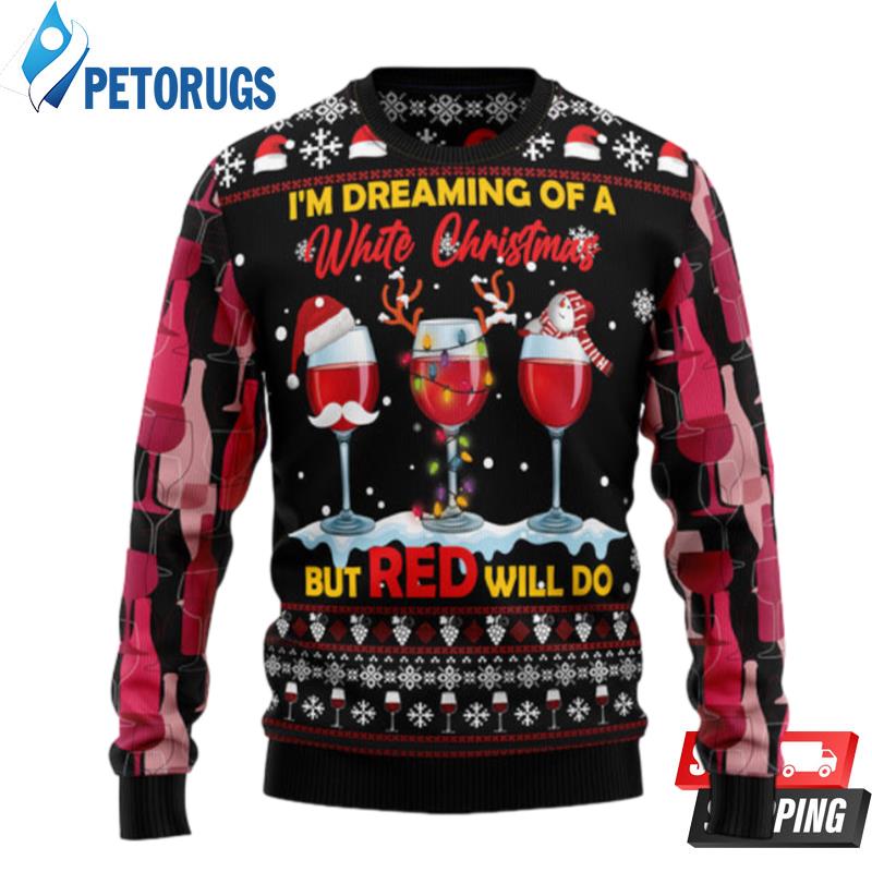 Wine Red Christmas Ugly Christmas Sweaters