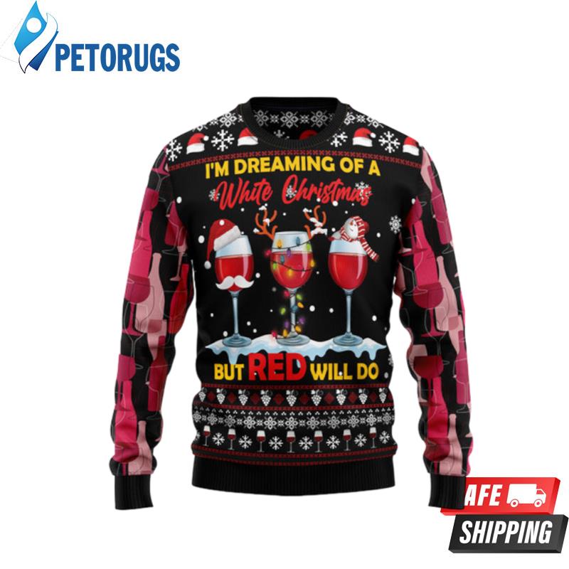 Wine Red Christmas Ugly Christmas Sweaters