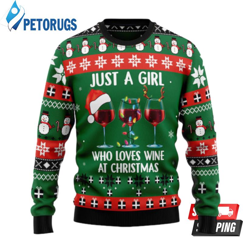 Wine Xmas Ugly Christmas Sweaters