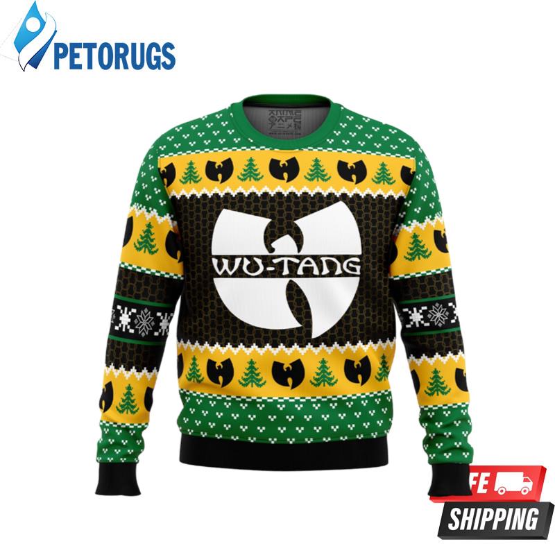 Yah It's Christmas Time Yo Wu Tang Clan Ugly Christmas Sweaters