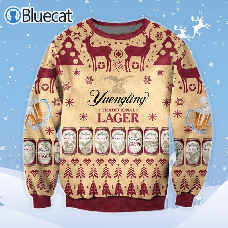 Yuengling Lager Beer Ugly Christmas Sweaters