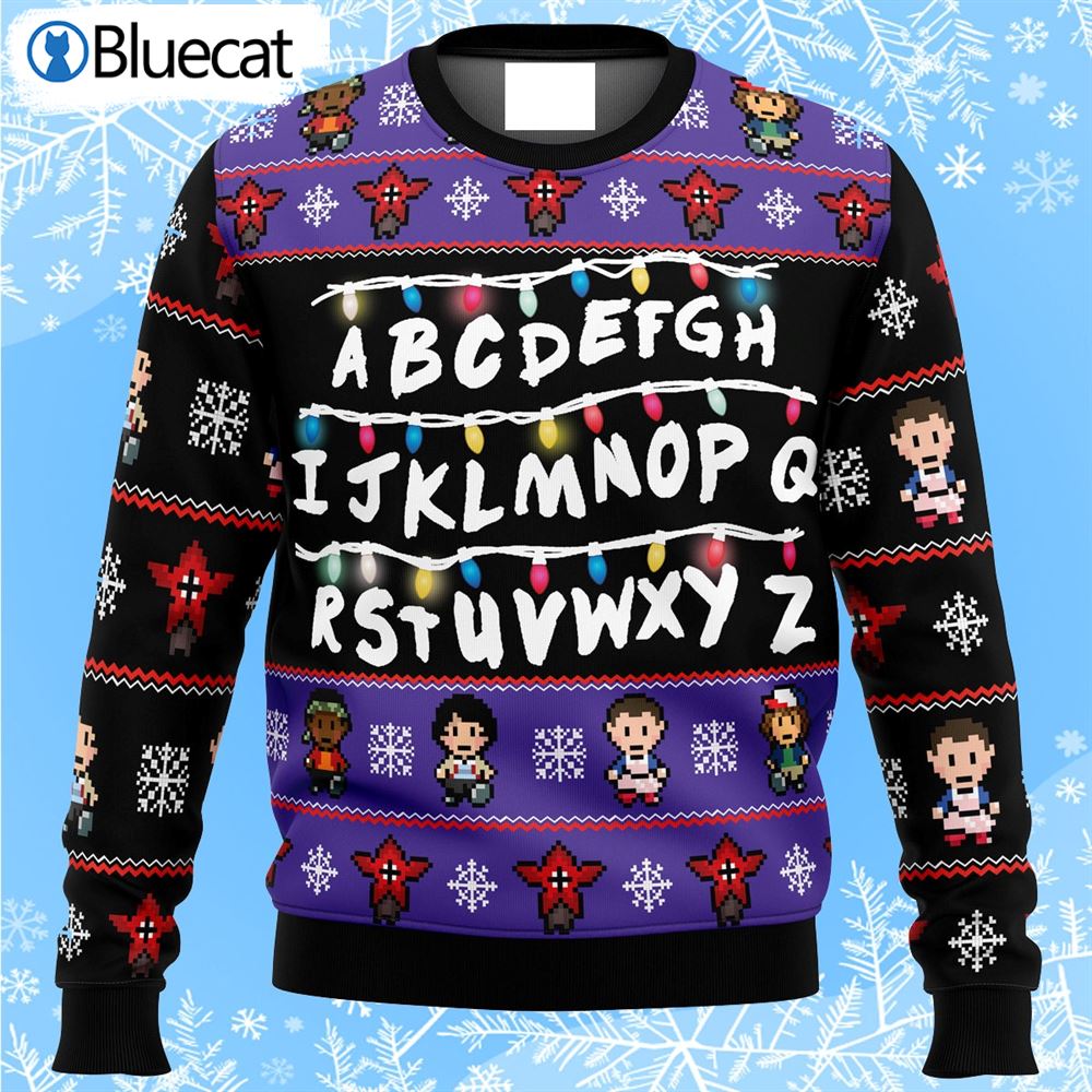 Alphabet Movie Christmas Ugly Christmas Sweaters