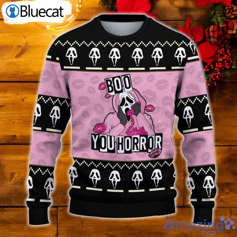 Boo You Whore Mean Girls Halloween Ugly Christmas Sweaters