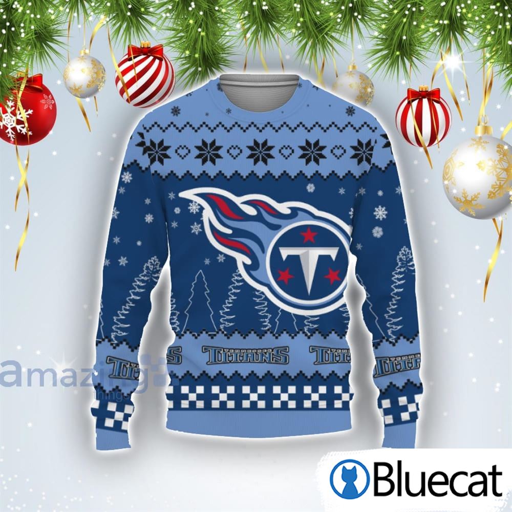 Team Logo Tennessee Titans Ugly Christmas Sweaters