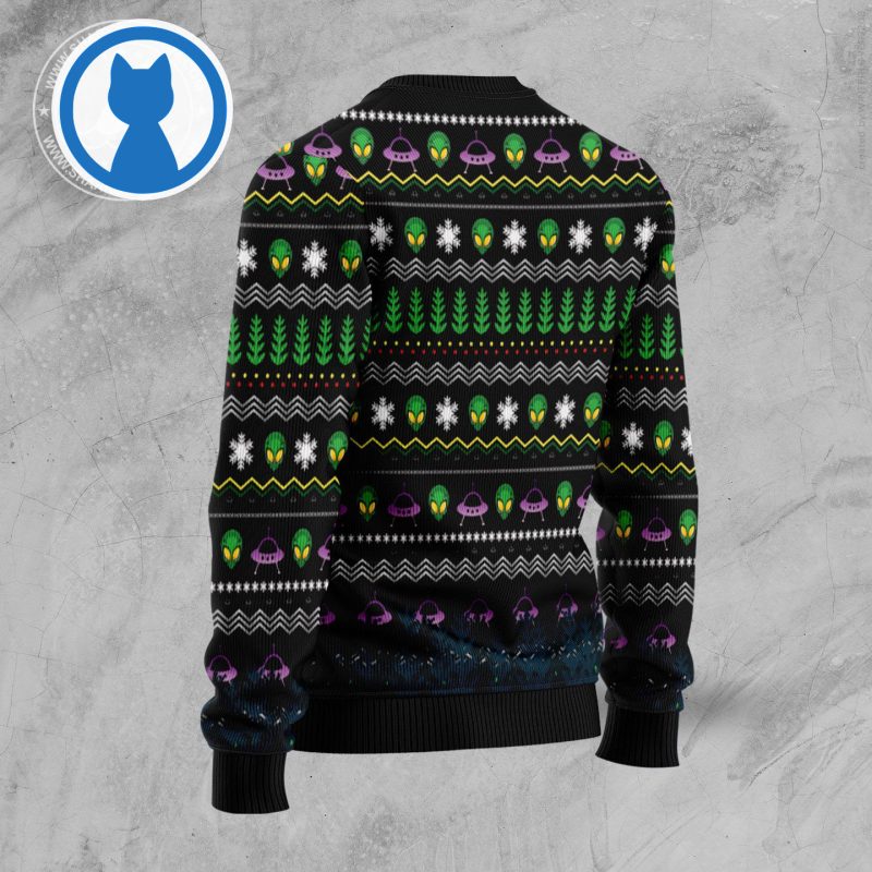 Alien Get In Loser Alien Ugly Christmas Sweaters