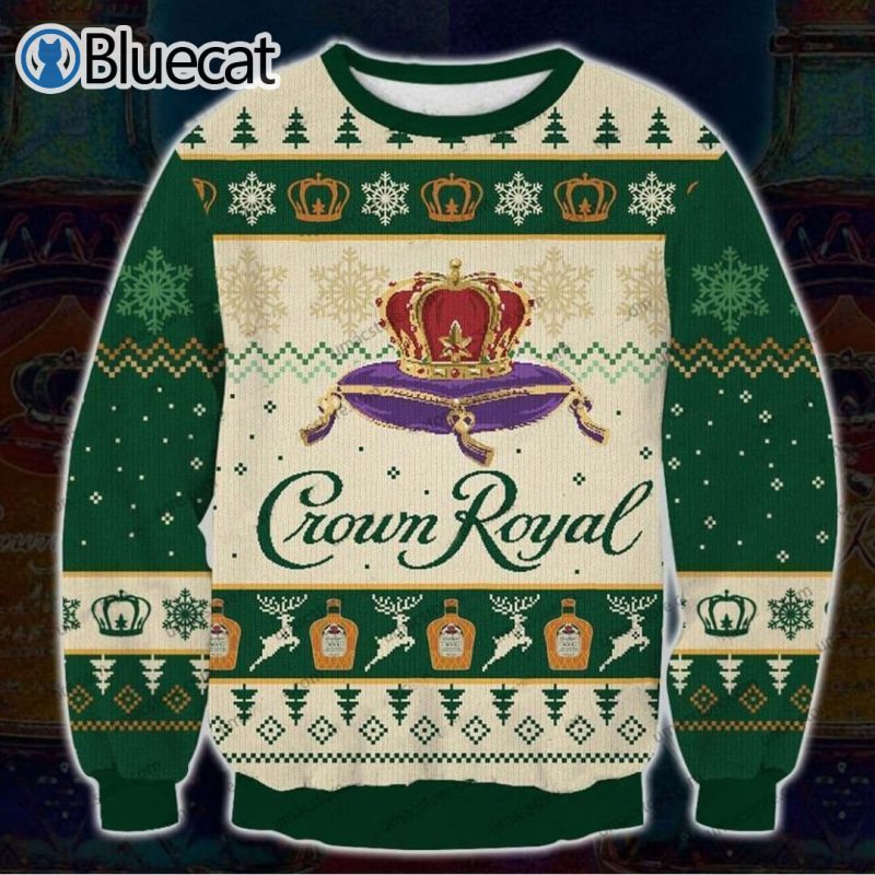 Crown Royal Whisky Ugly Christmas Sweaters