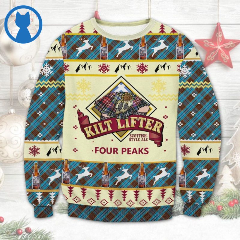 Four Peaks Kilt Lifter Ugly Christmas Sweaters