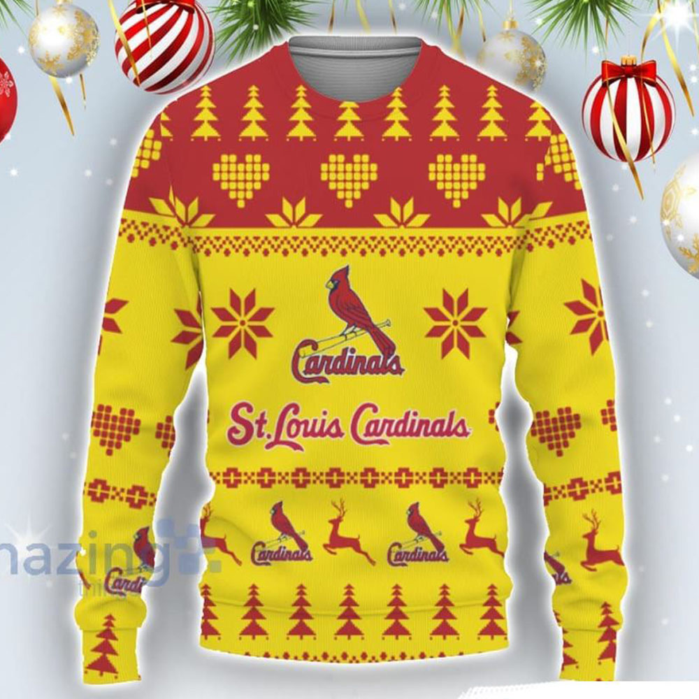 Funny St. Louis Cardinals Merry Ugly Christmas Sweater