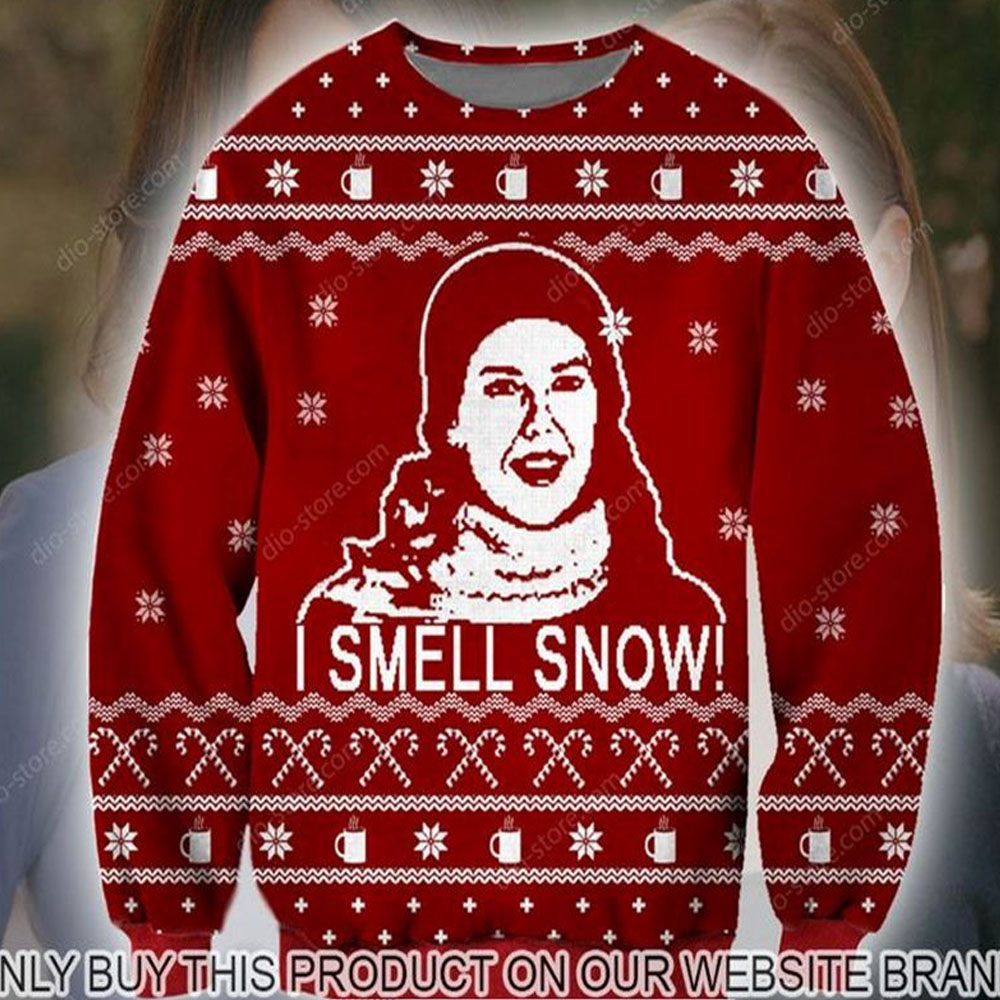 Gilmore Girls 3D Christmas Knitting Pattern Ugly Christmas Sweaters