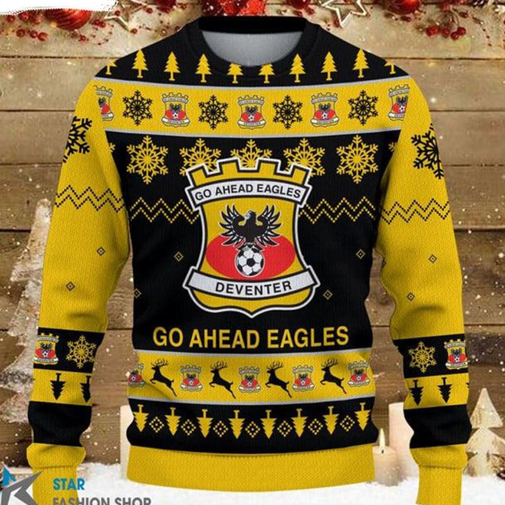 Go Ahead Eagles Deventer Ugly Christmas Sweaters