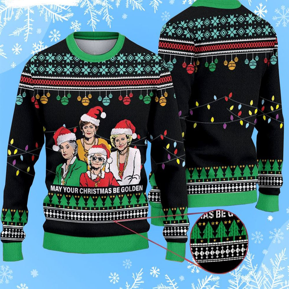 Golden Girls Gifts Ugly Christmas Sweaters
