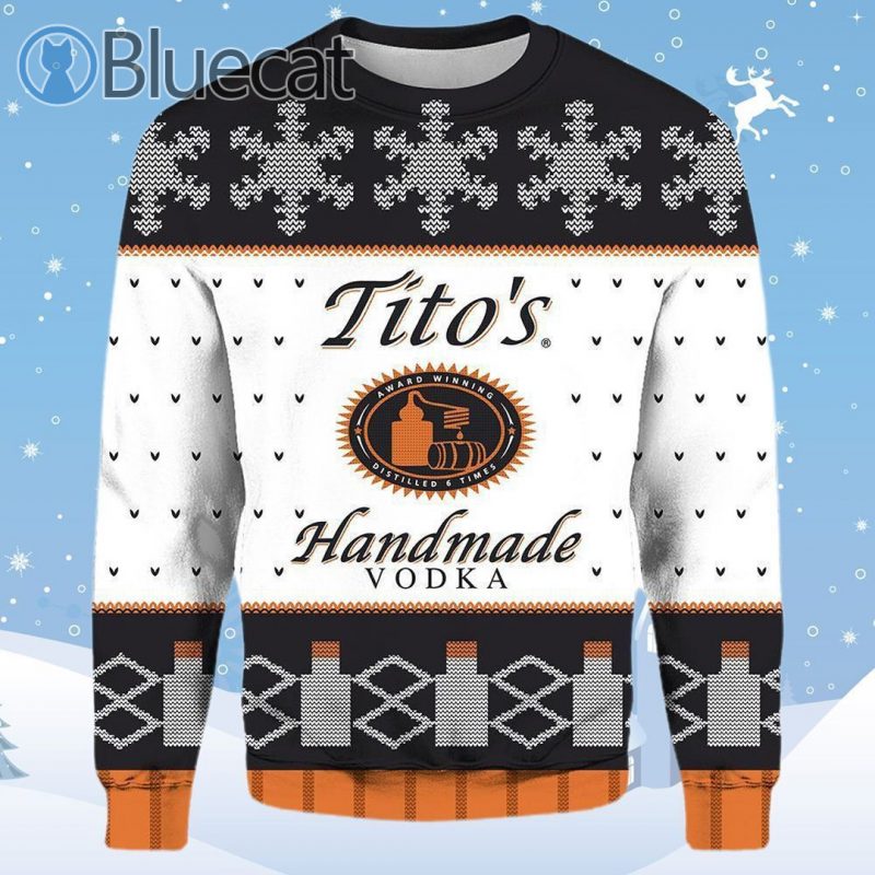 Tito'S Handmade Vodka Ugly Christmas Sweaters