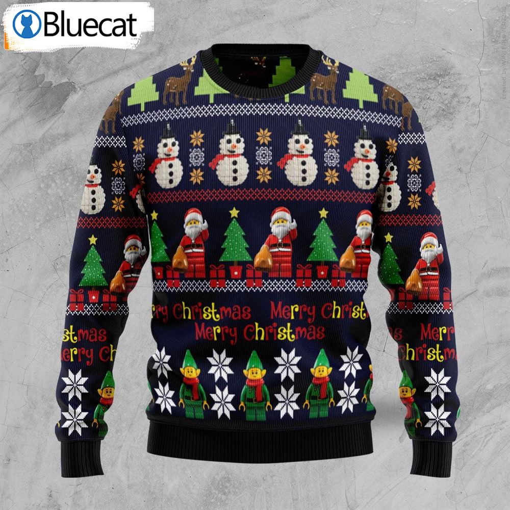 A Merry Lego Ugly Christmas Sweaters