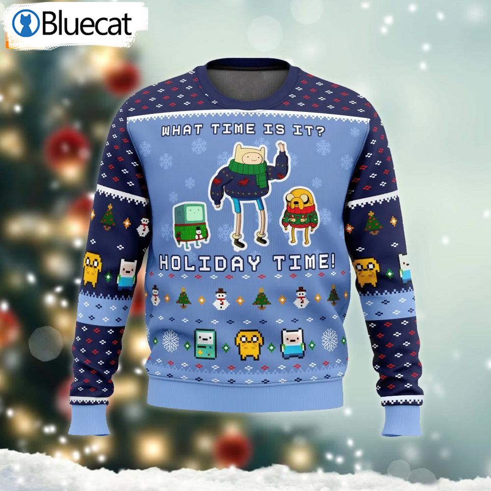Adventure Time Holiday Time Ugly Christmas Sweaters