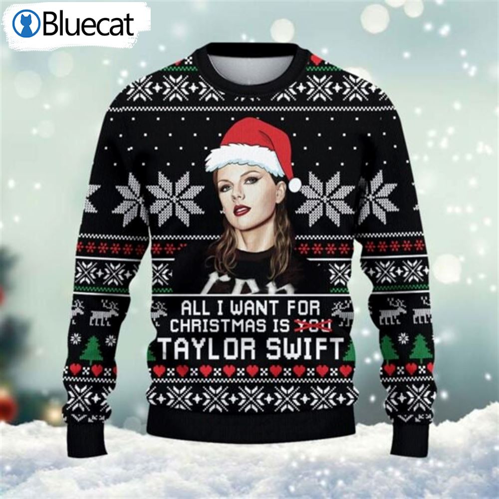 All I Want For Christmas Is Taylor Swifts Ugly Christmas Sweaters