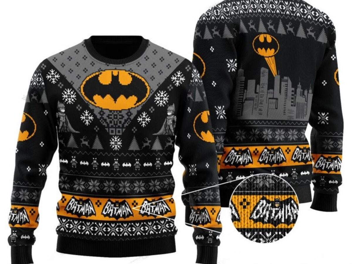 Batman Dc Ugly Christmas Sweaters Peto Rugs