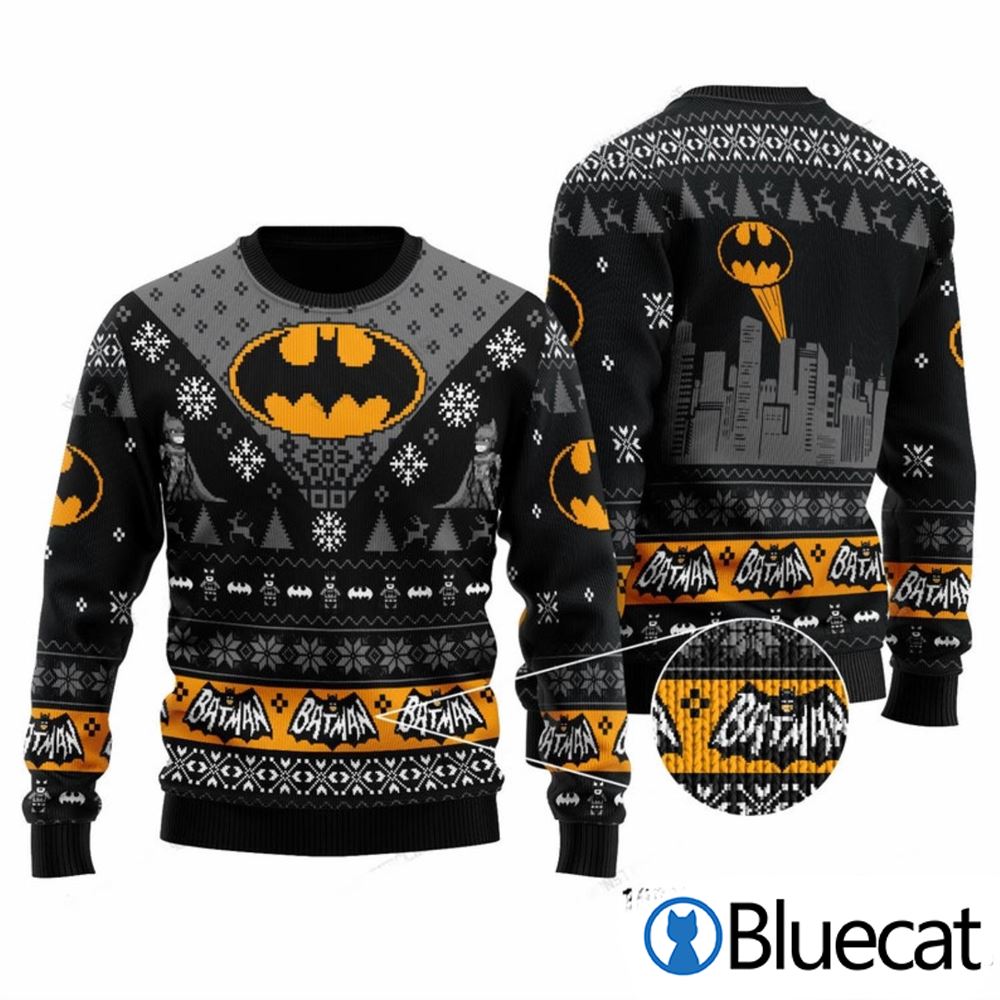 Batman Dc Ugly Christmas Sweaters