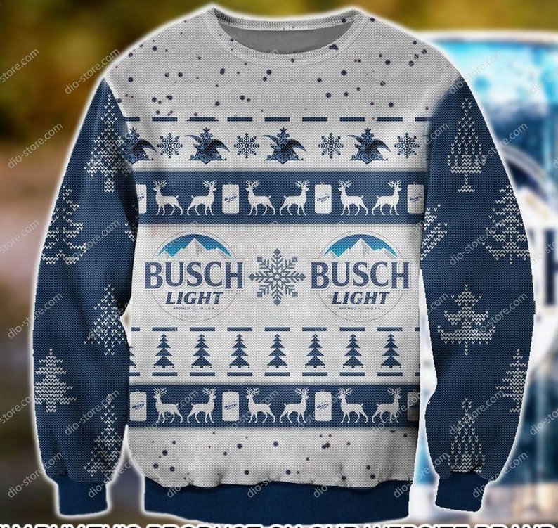 Busch Light Ugly Christmas Sweaters