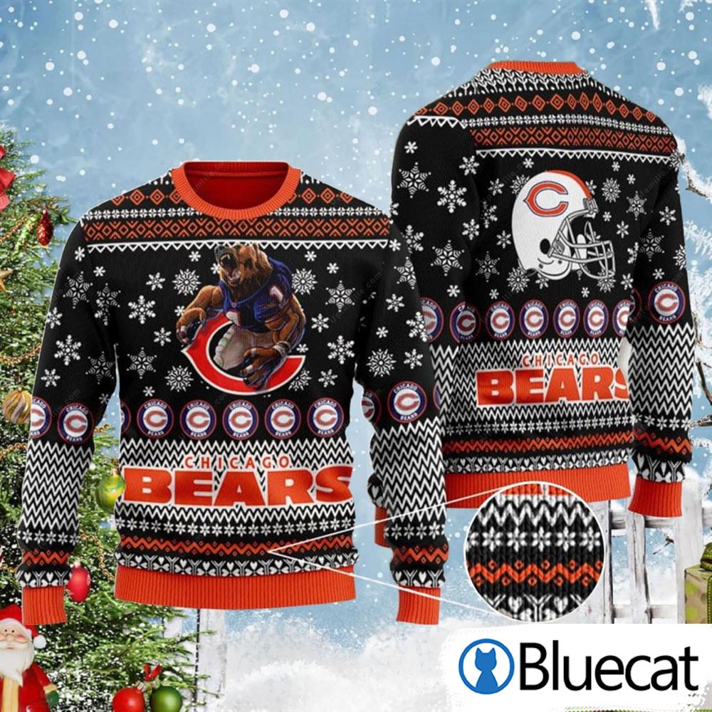 Chicago Bears Chicago Bears Football Ugly Christmas Sweaters