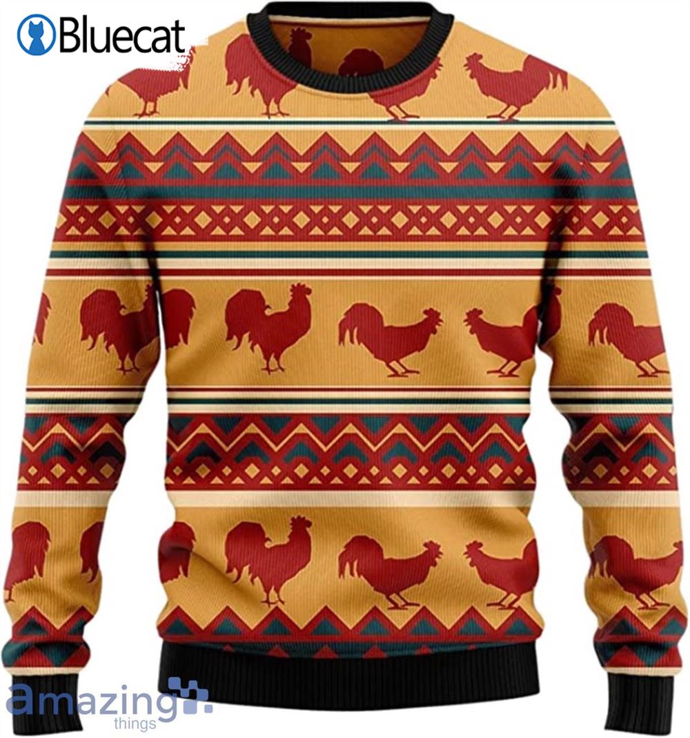 Chicken Ugly Christmas Sweaters