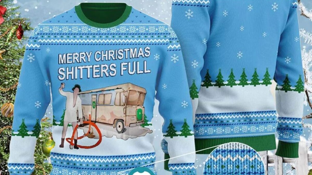 Cousin eddie hotsell ugly sweater