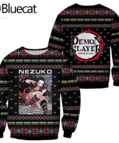 Nezuko Kamado Demon Slayer Ugly Christmas Sweaters