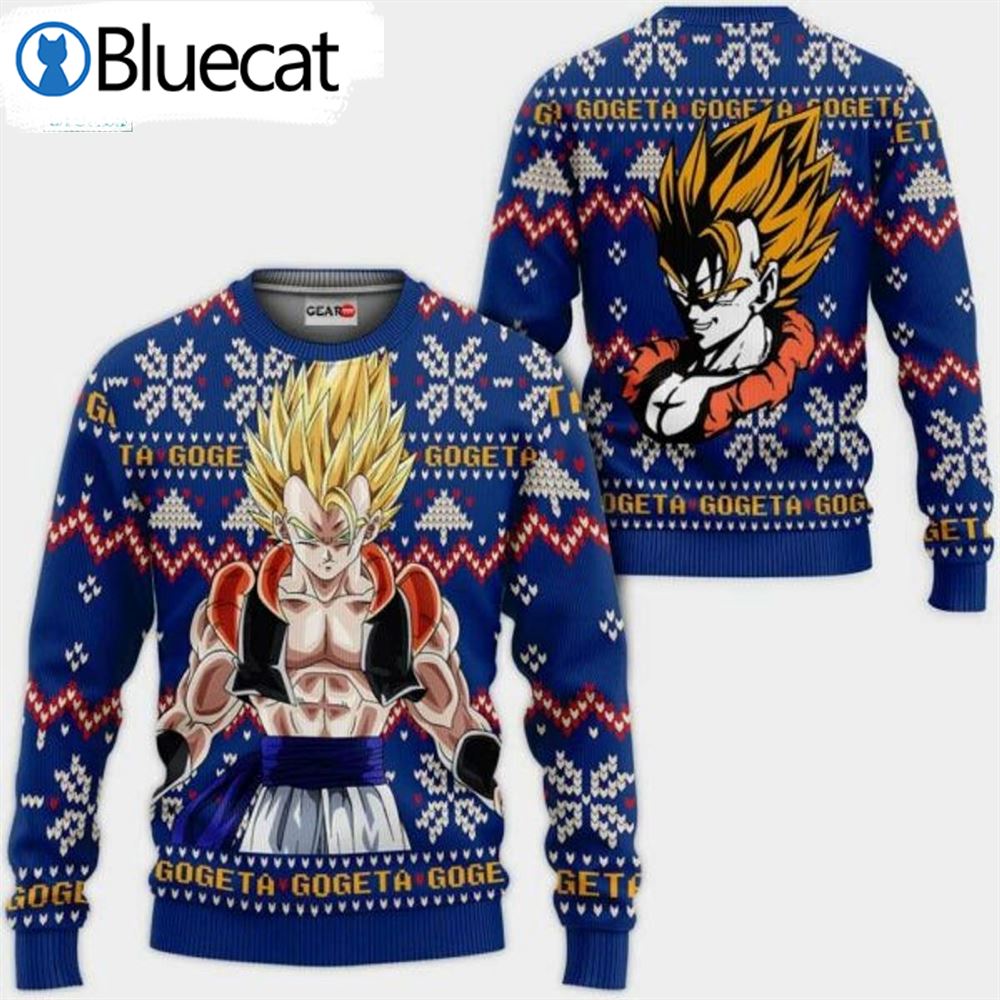 Dragon Ball Gogeta Ugly Christmas Sweaters