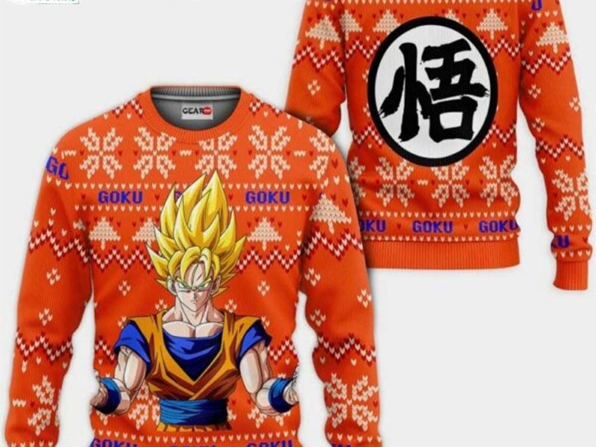 Dragon ball hotsell z christmas jumper