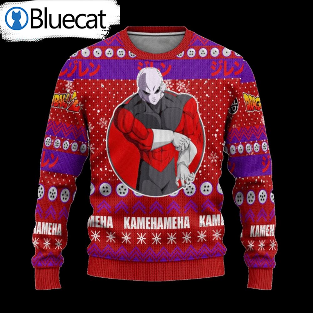 Dragon Ball Jiren Kamehameha Ugly Christmas Sweaters