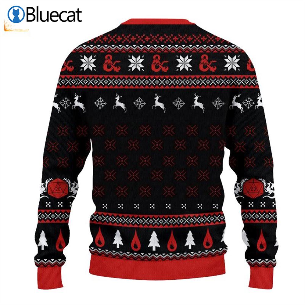 Dungeons Dragons The Santanic Praxis Living The Narrtives Ugly Christmas Sweaters