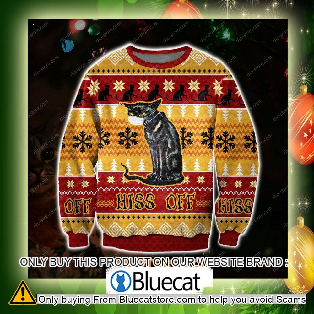 hiss-off-cat-christmas-ugly-sweater-sweatshirt-limited-edition