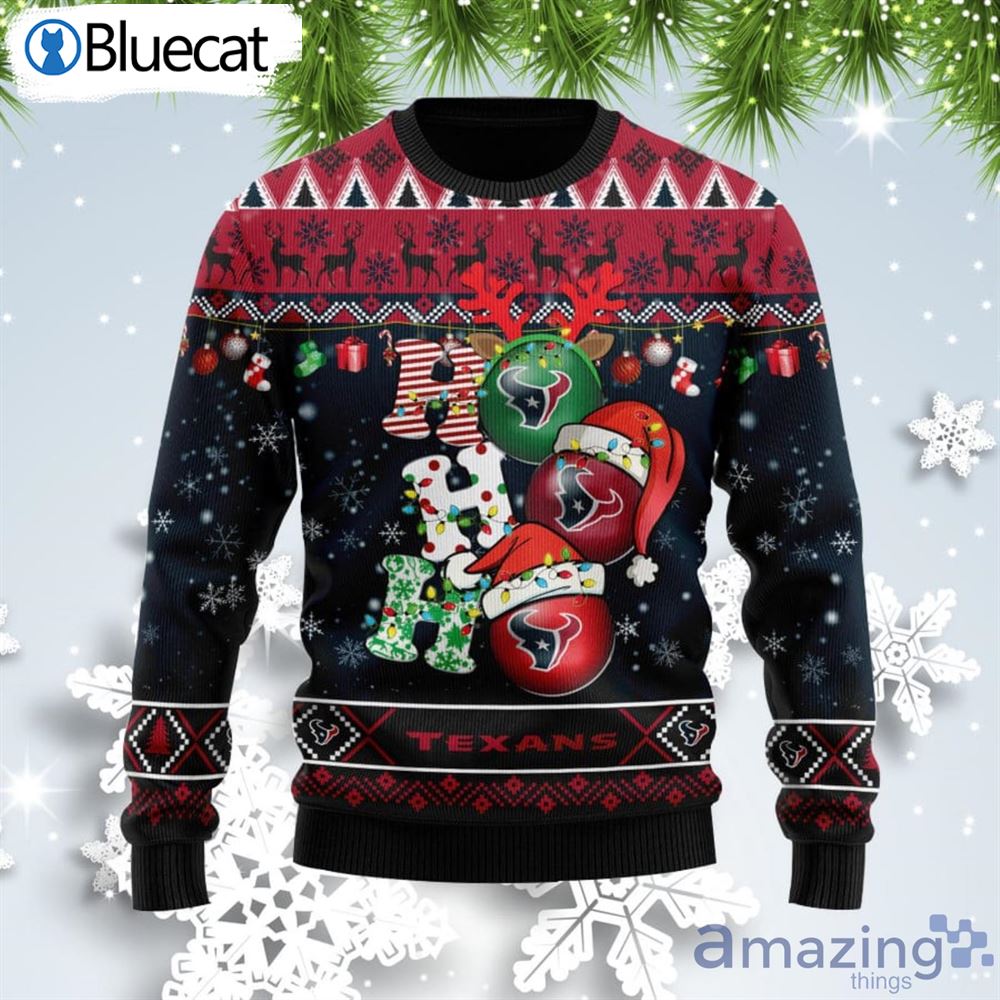 ho-ho-ho-texans-fans-funny-gift-ugly-christmas-sweater