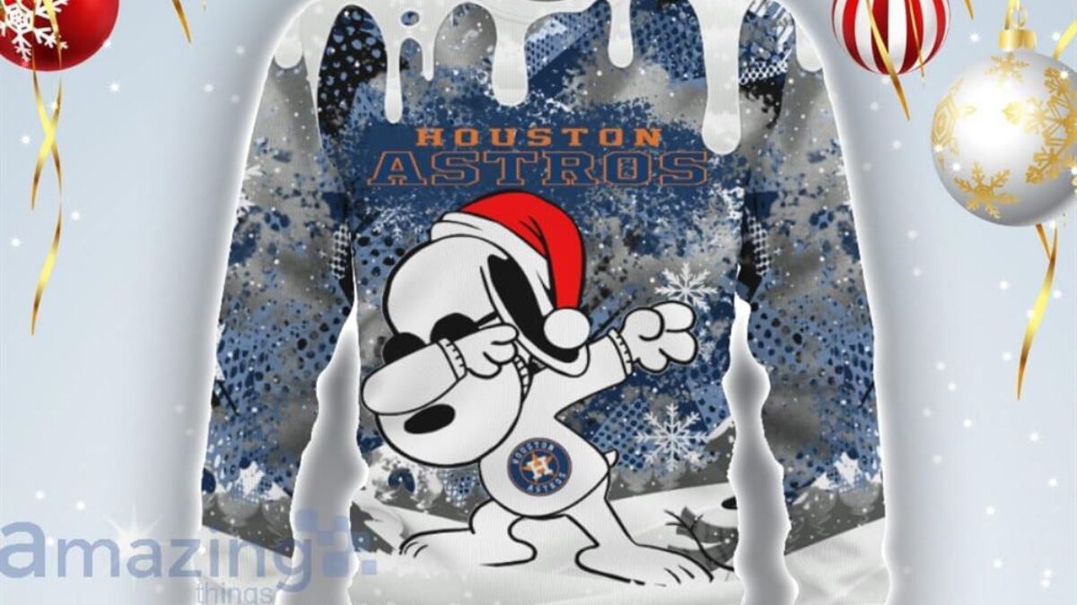 Houston Astros Ugly Christmas Sweater - Peto Rugs
