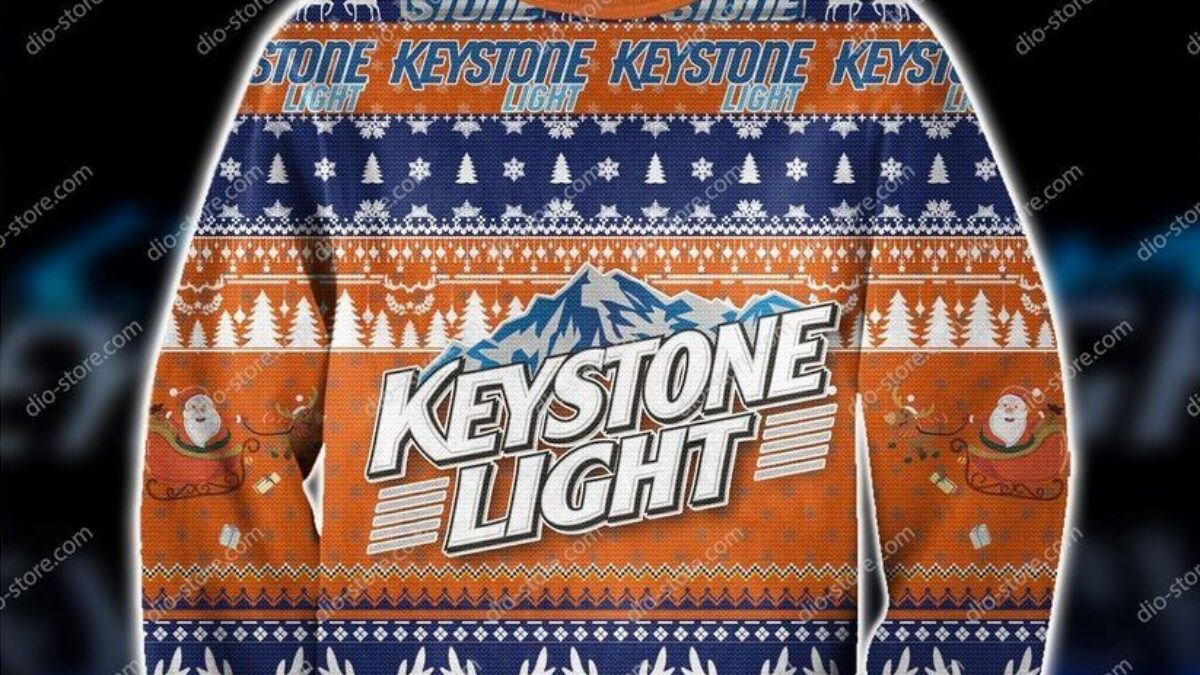 Keystone light clearance ugly sweater