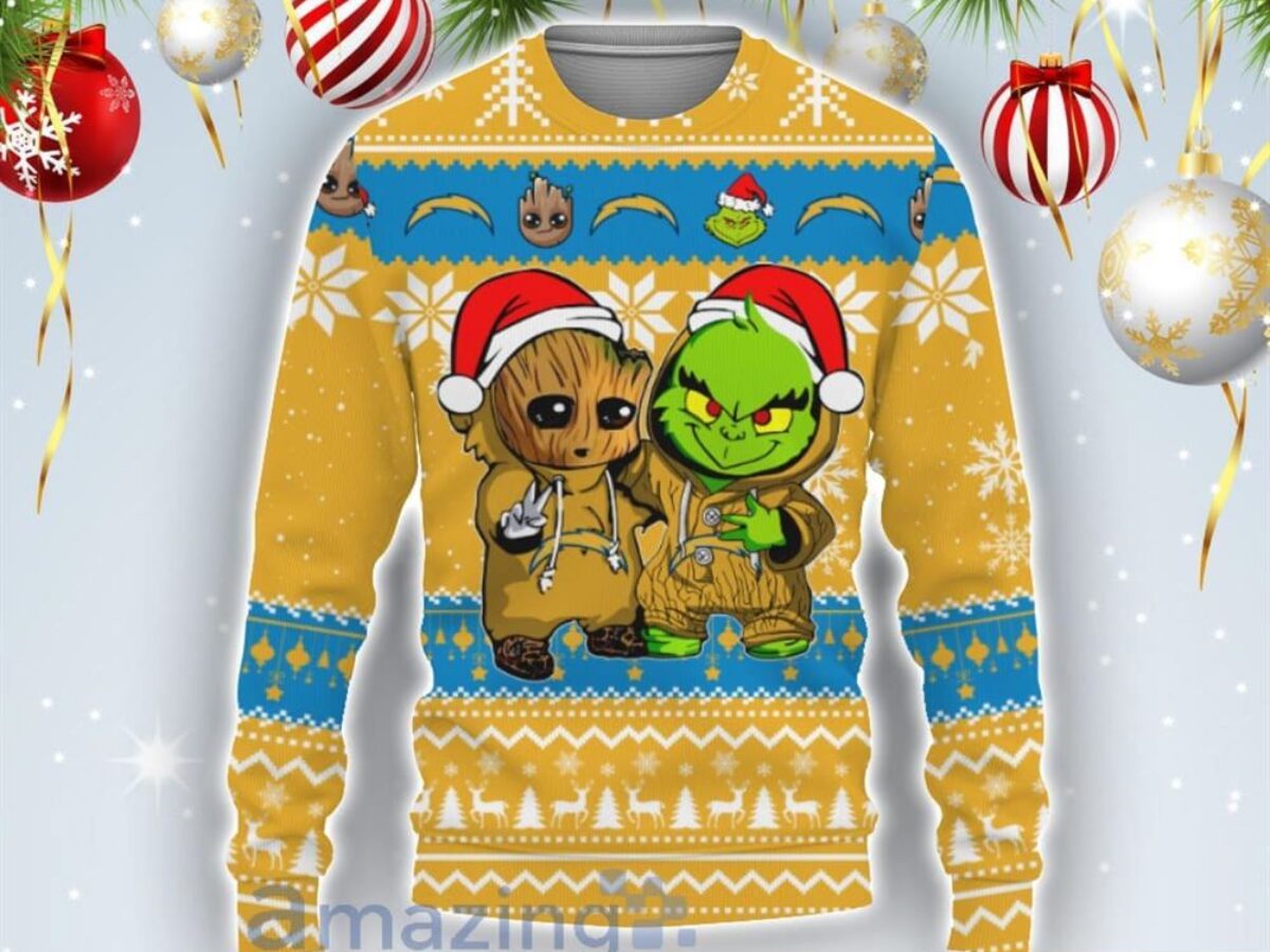 Baby grinch hot sale christmas sweater