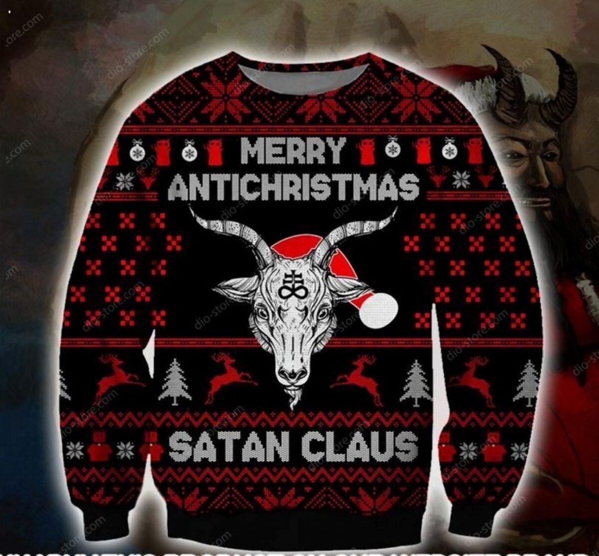 Christmas satan outlet sweater