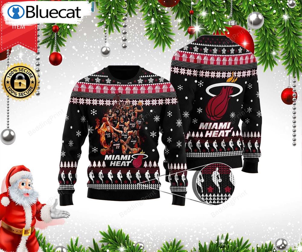 miami-heat-basketball-team-ugly-christmas-sweater-1