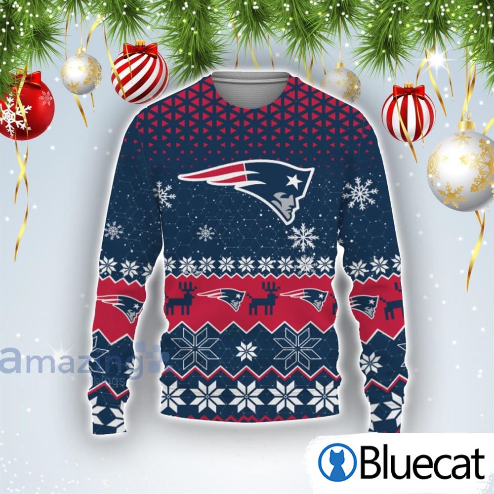 New England Patriots Sports Football American Ugly Christmas Sweater