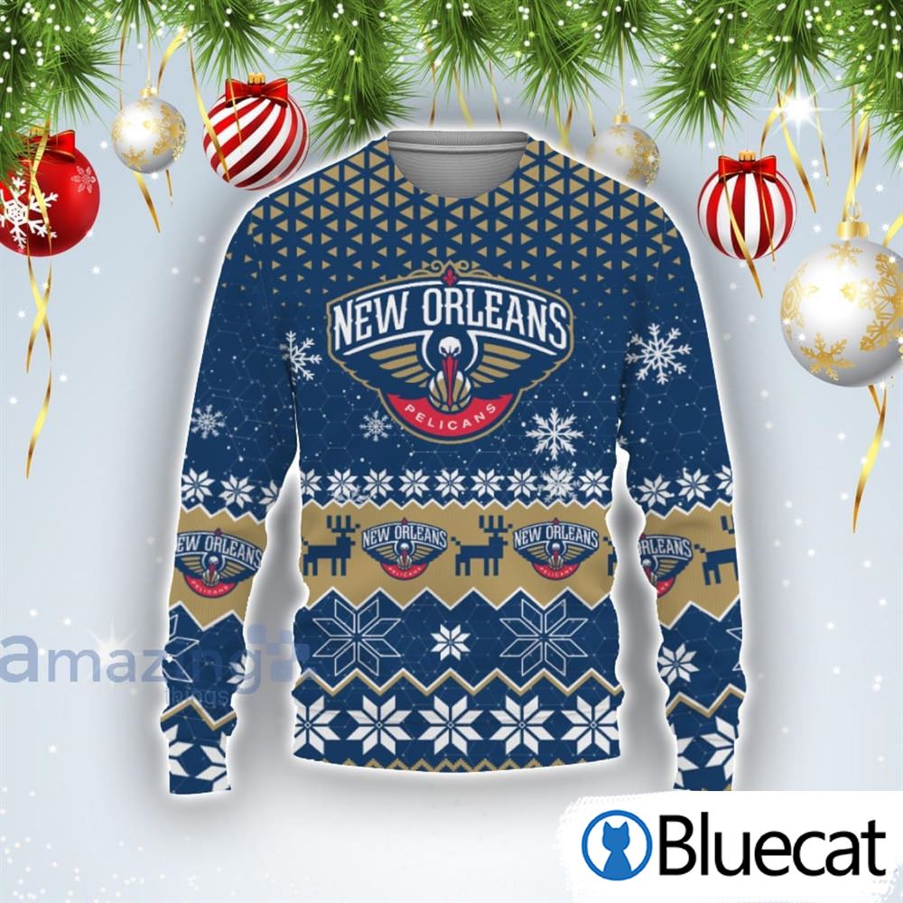 New Orlean Pelicans Sports Football American Ugly Christmas Sweater