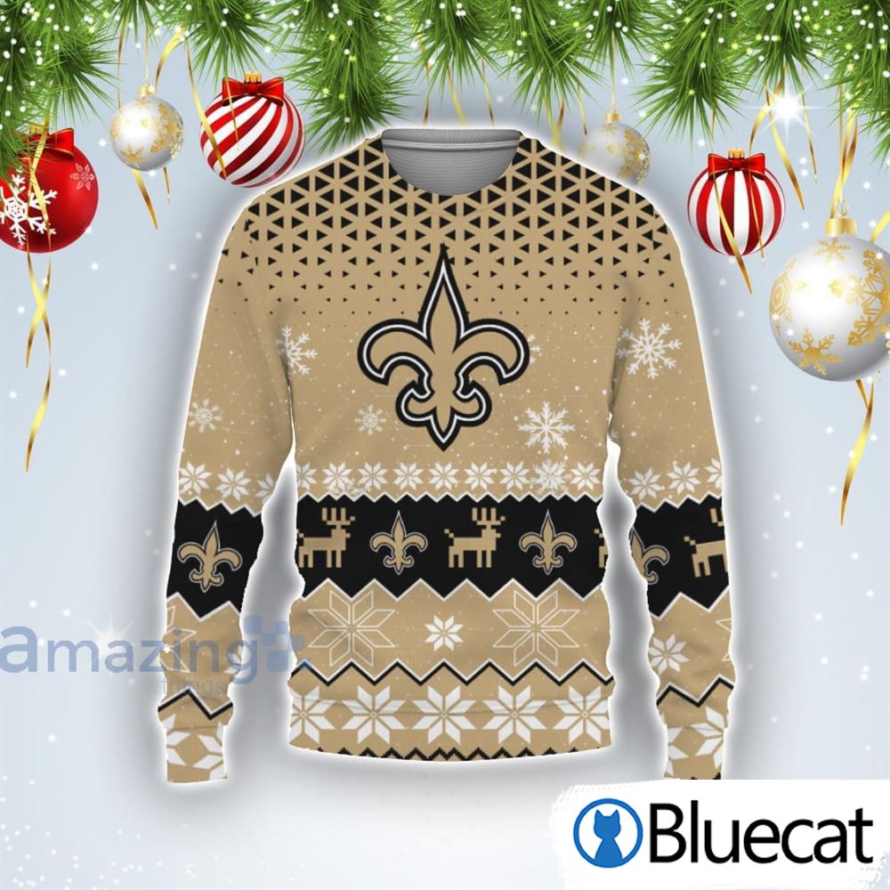 New Orleans Saints Sports Football American Ugly Christmas Sweater