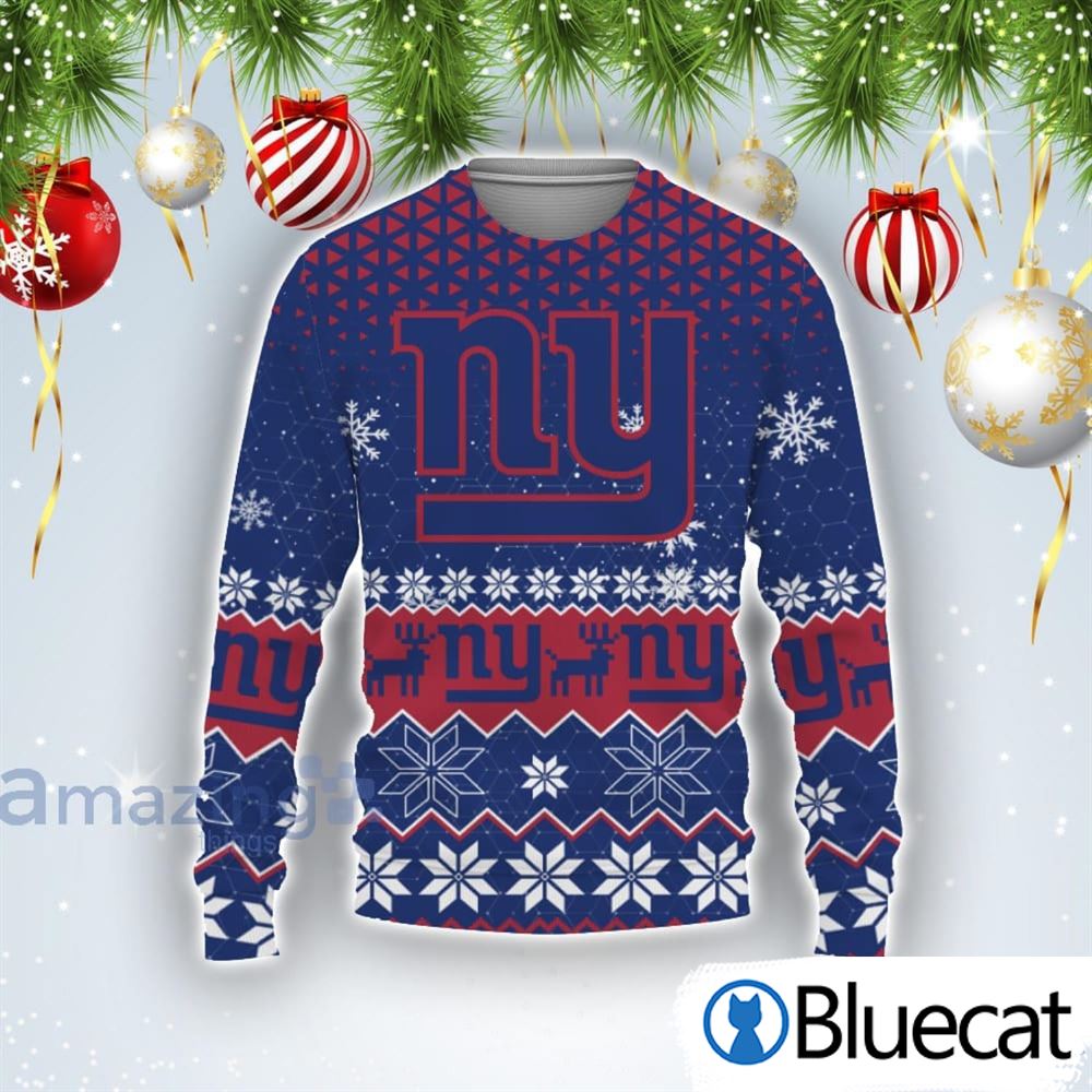 New York Giants Sports Football American Ugly Christmas Sweater