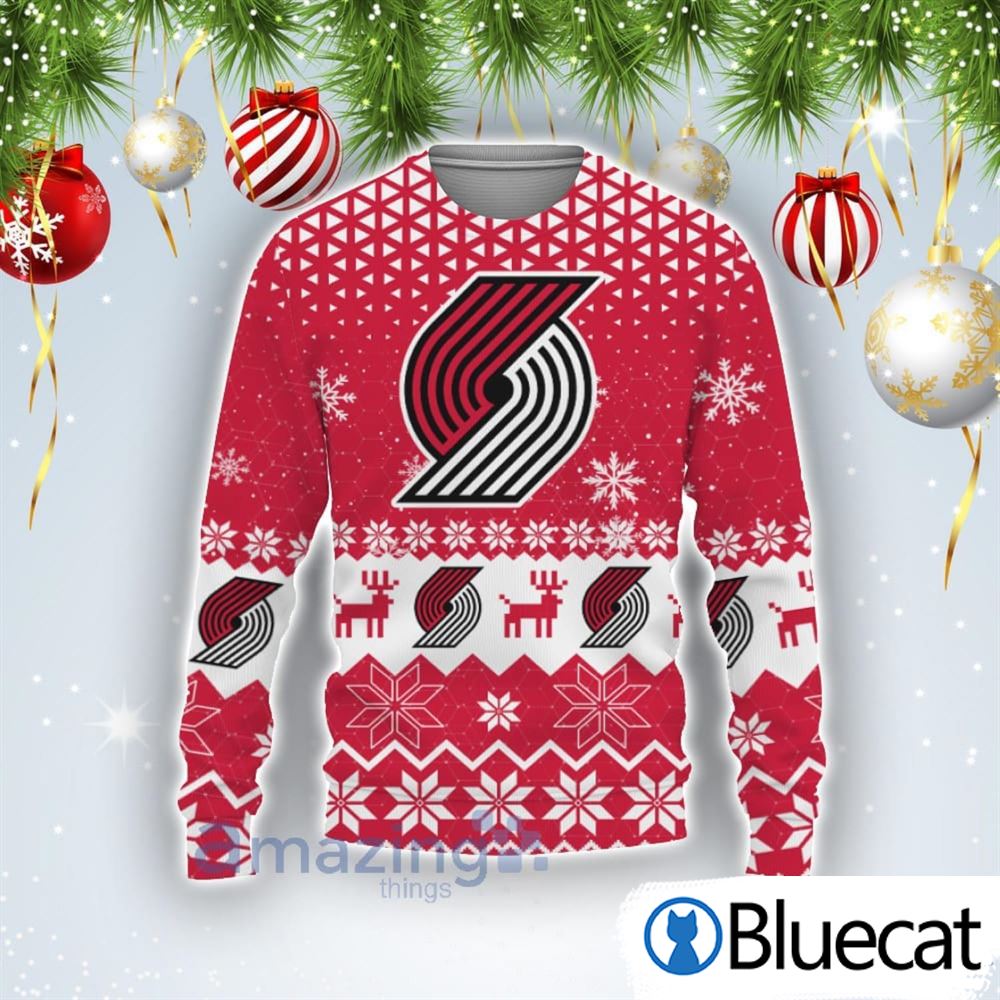 Portland Trail Blazers Sports Ugly Christmas Sweaters