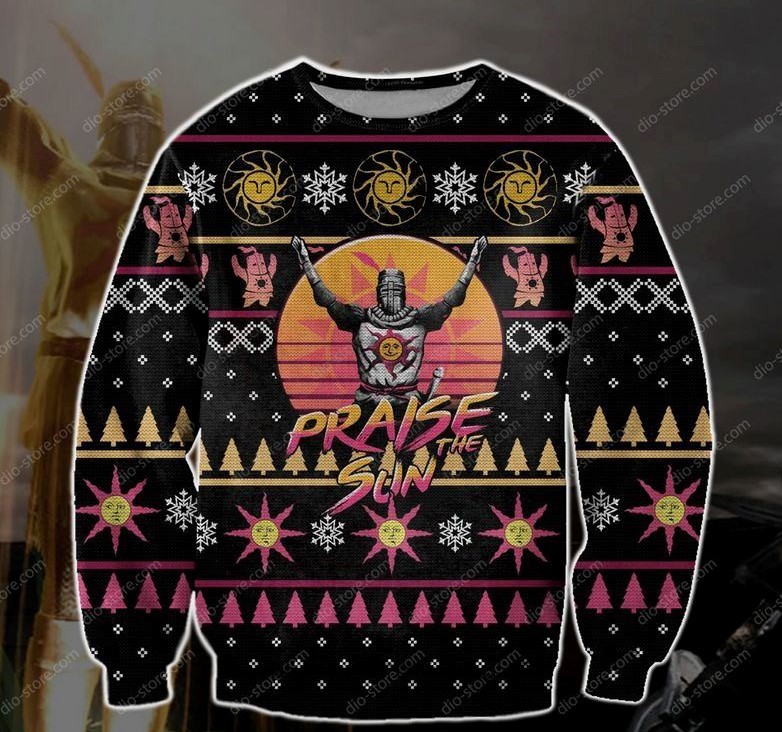 Dark Souls Praise the Sun Ugly Christmas Sweaters