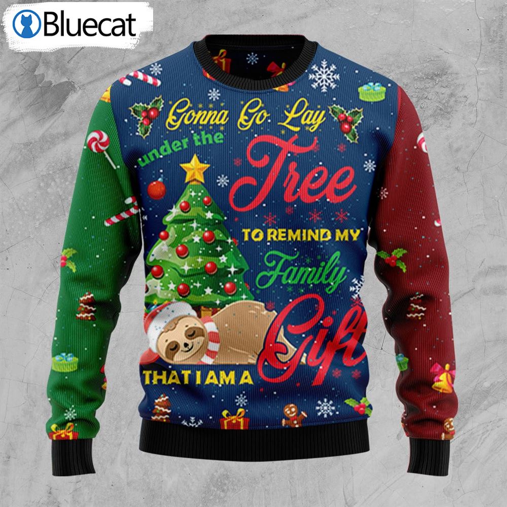 Sloth Gift Ugly Christmas Sweaters