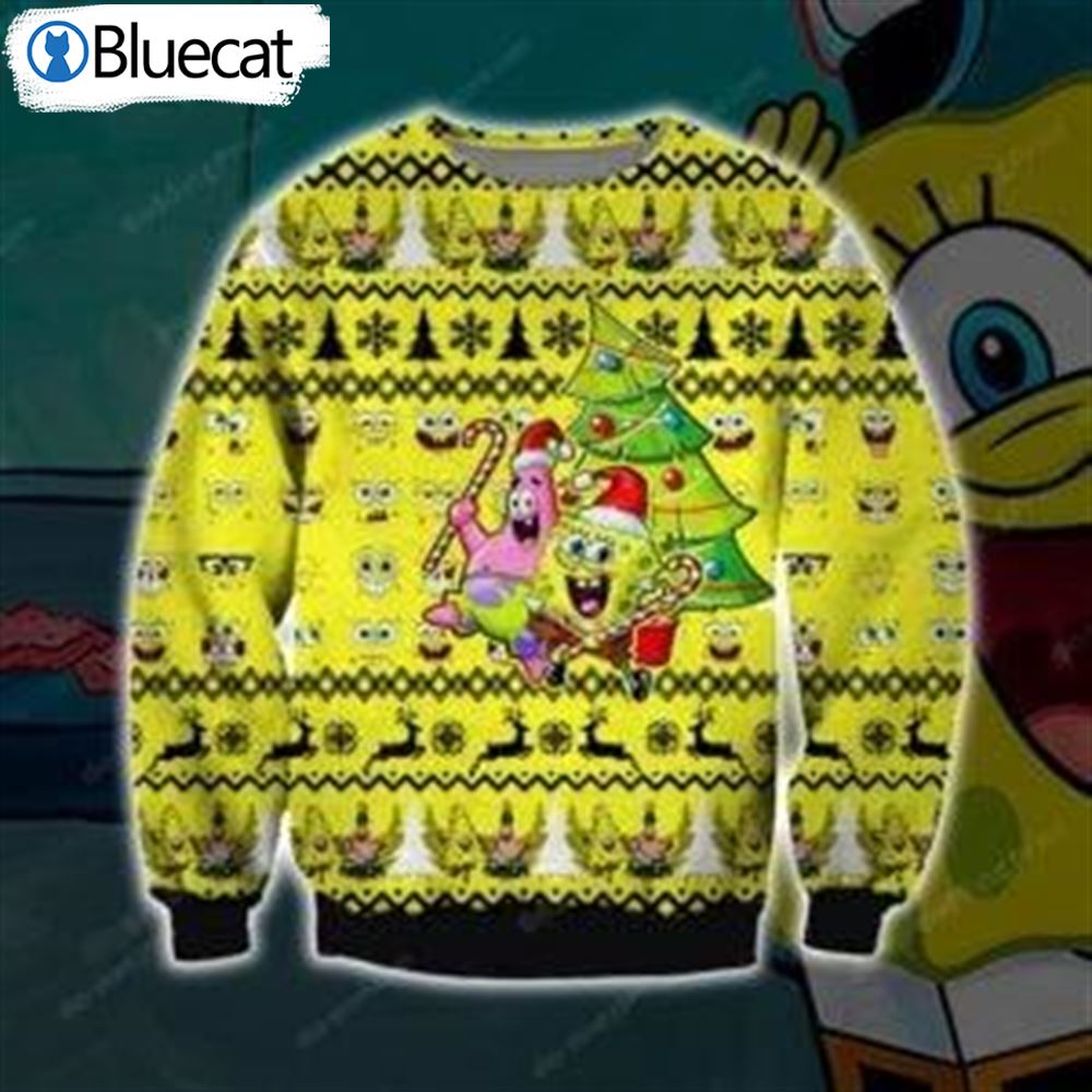 Spongebob Ugly Christmas Sweaters