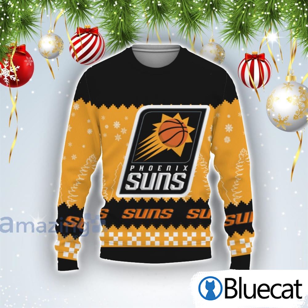 Team Logo Phoenix Suns Ugly Christmas Sweaters